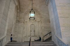 20-1 Stairs Up From The Ground Floor With Statue Of John Stewart Kennedy New York City Public Library Main Branch.jpg
